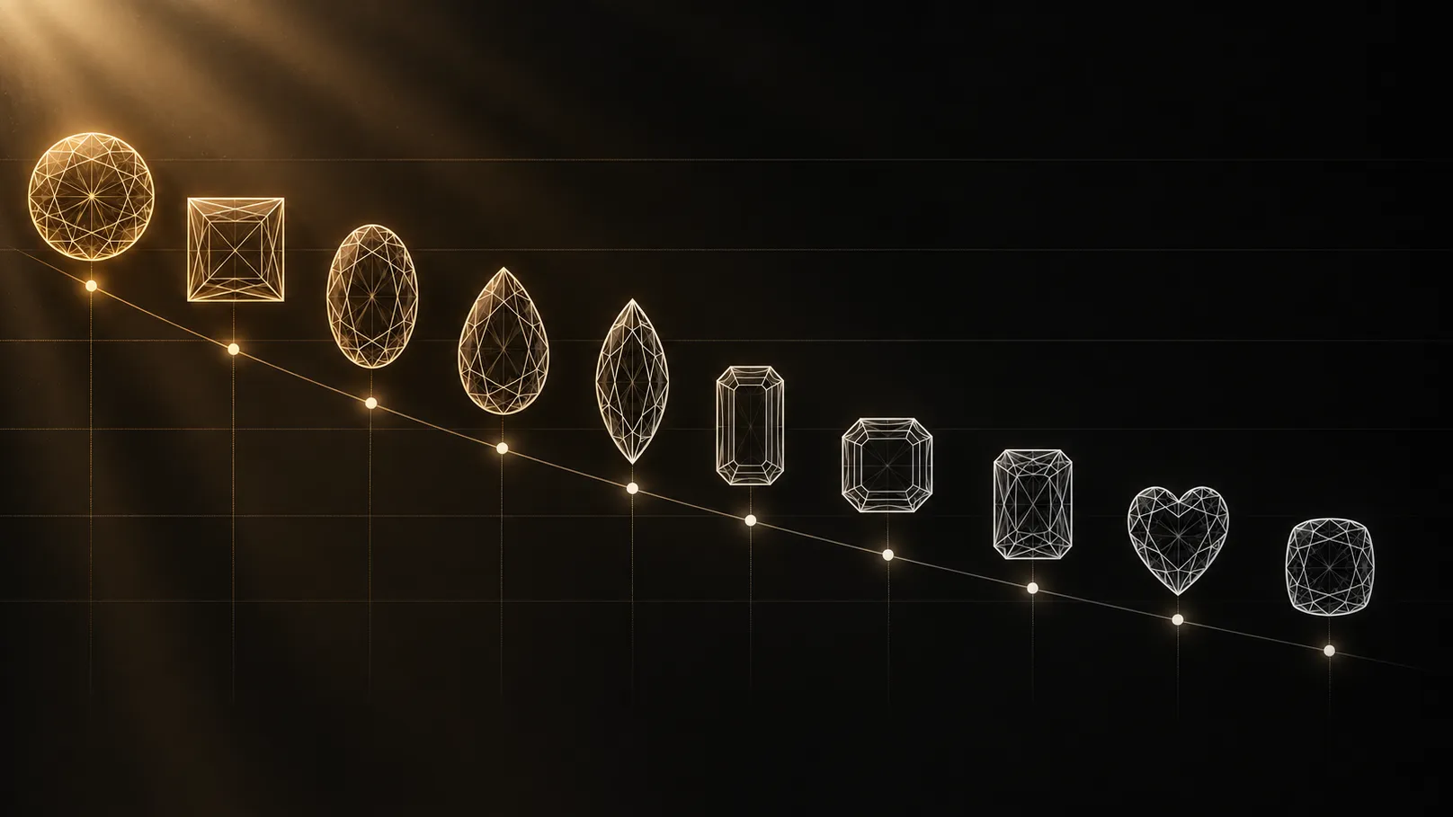 Diamond price by shape: the 2026 elongated premium